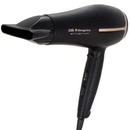 Orbegozo THD 2200 Secador Plegable Profesional 2200 W 3 Temperaturas Difusor y Boquilla